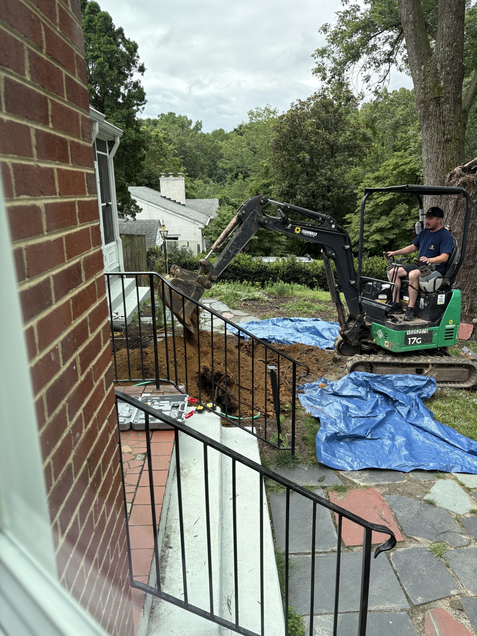 A Water Main Leak Made Us Do It: Our Front Flower Bed Refresh